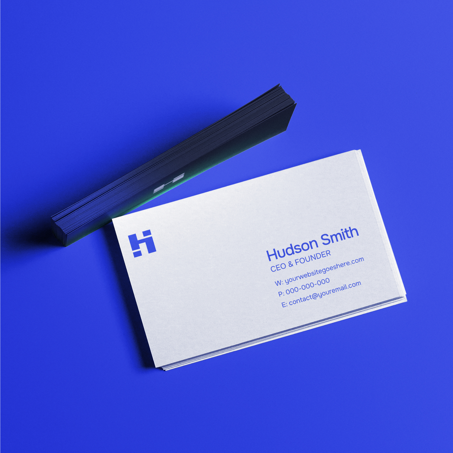 Hudson Business Card Canva Template