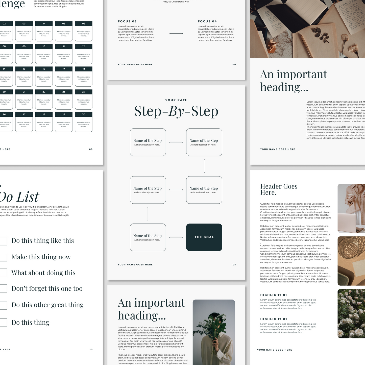 Sawyer eBook Canva Templates