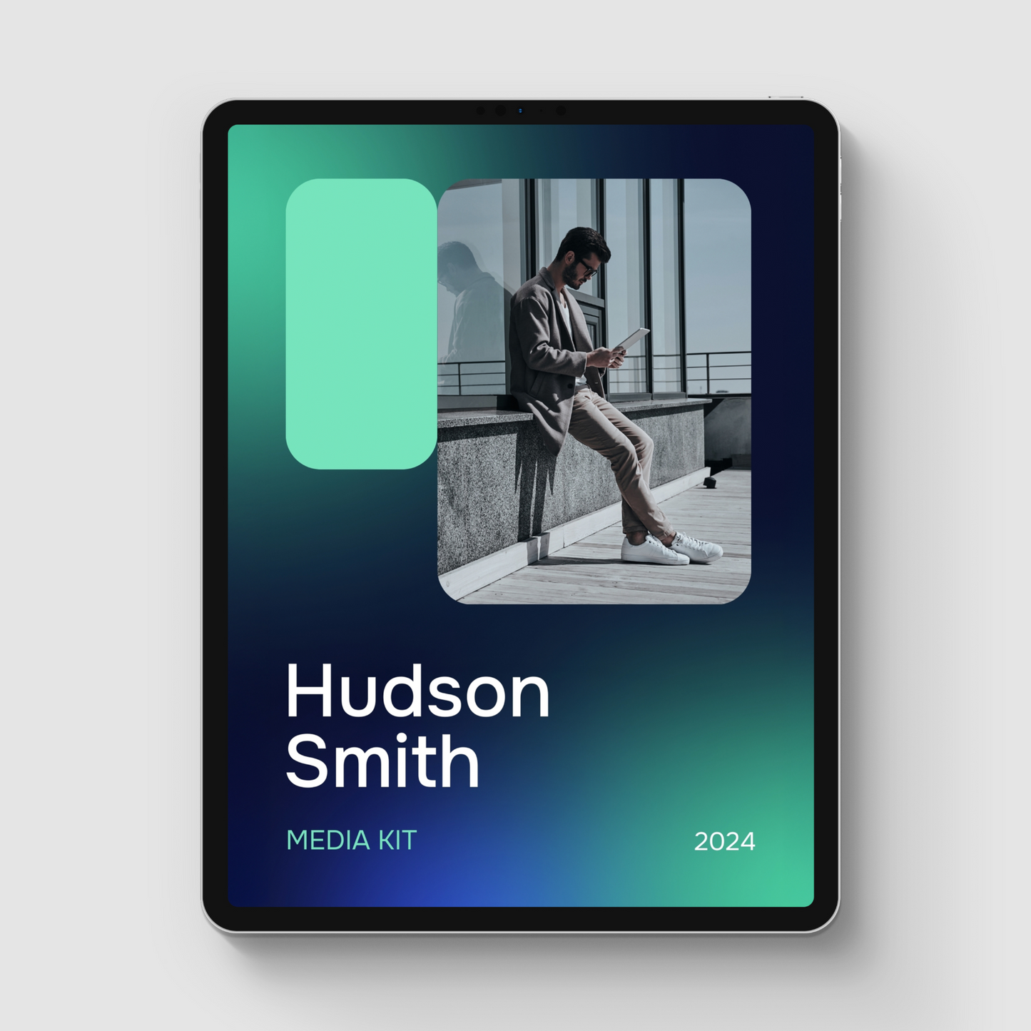 Hudson Media Kit Canva Template